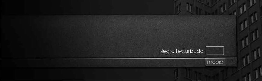 Lateral Next 4D en negro texturizado